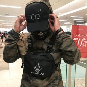 Fanny packs, chest pack.